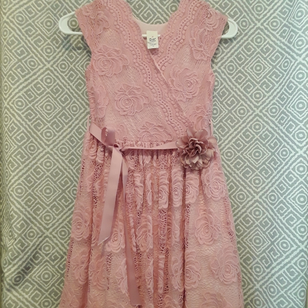 Girls Pink Dress size 10
